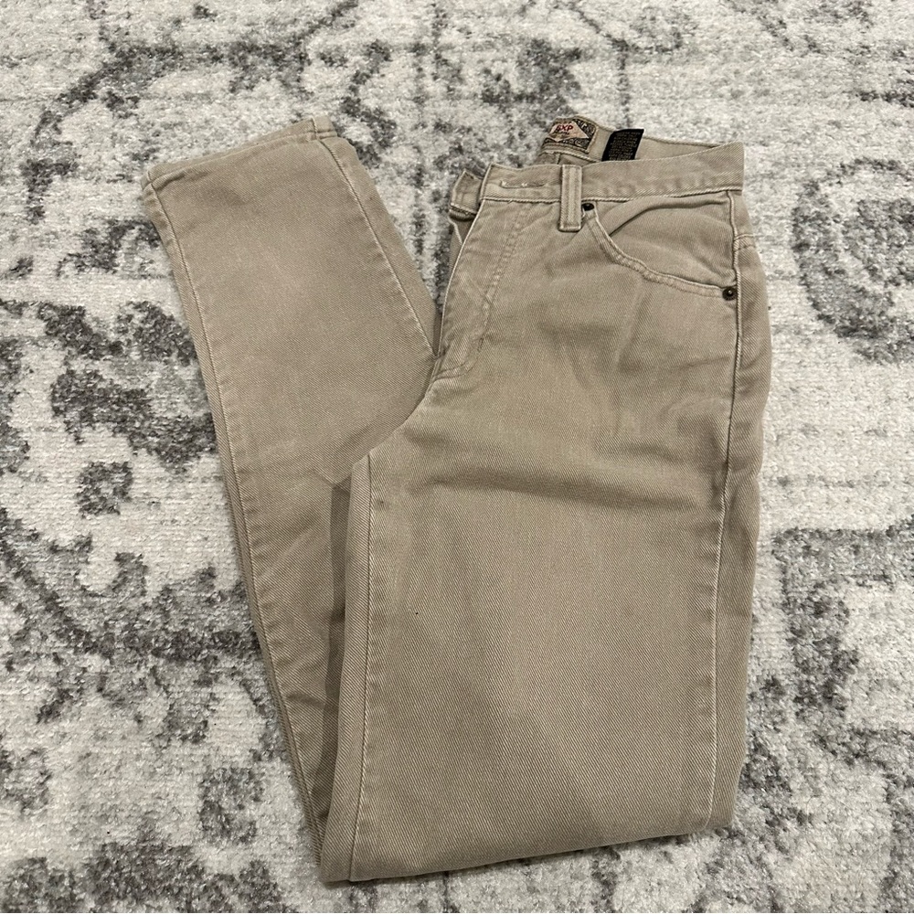 Tan Straight-Leg Vintage Express Jeans